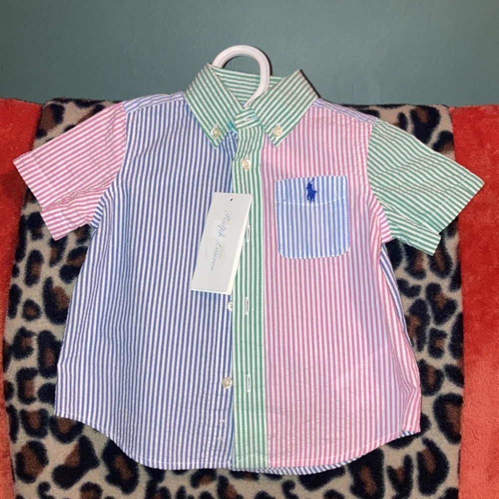 NWT Ralph Lauren polo infant button up‼️